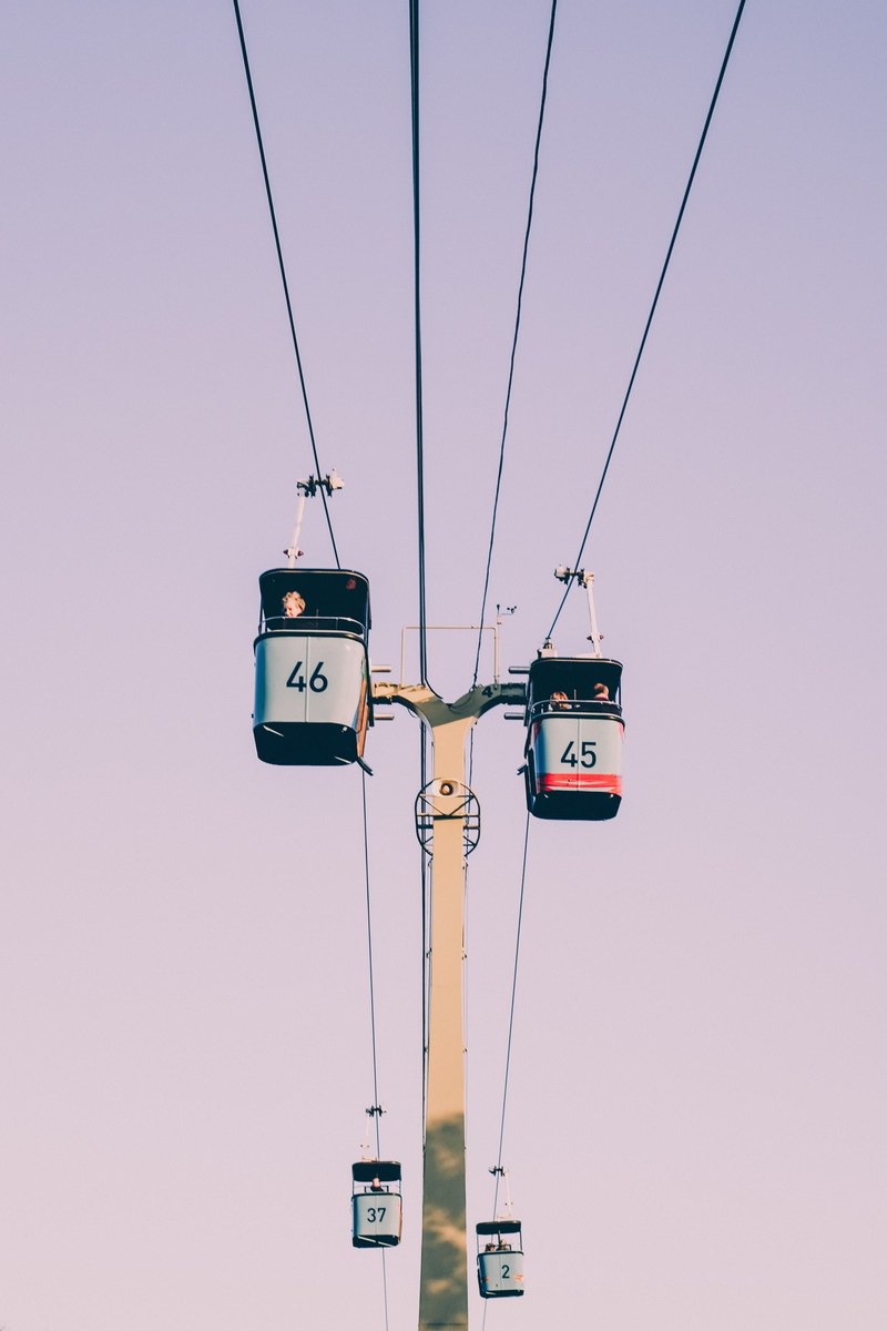 cable car cable sky and structure hd, 4k