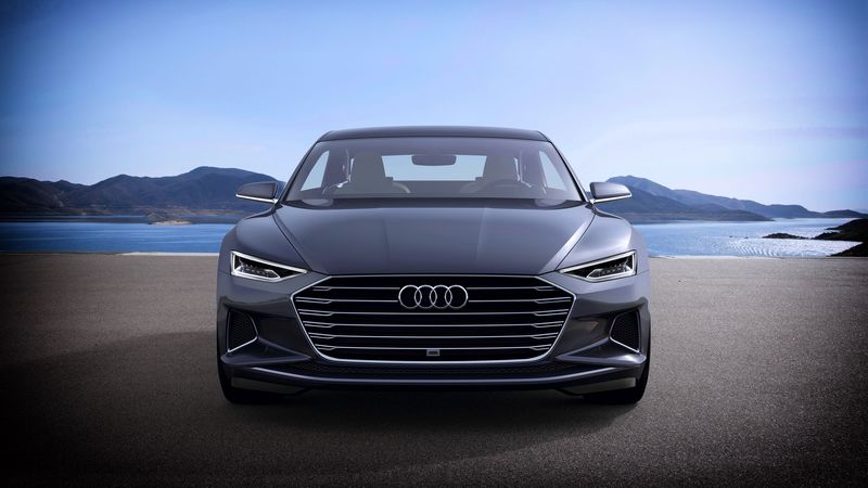 audi, prologue, front view, 4k