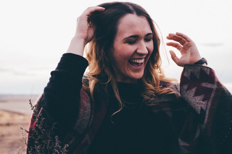 laughter laugh laughing and woman 4k