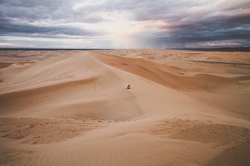 sand dune desert and dry 4k