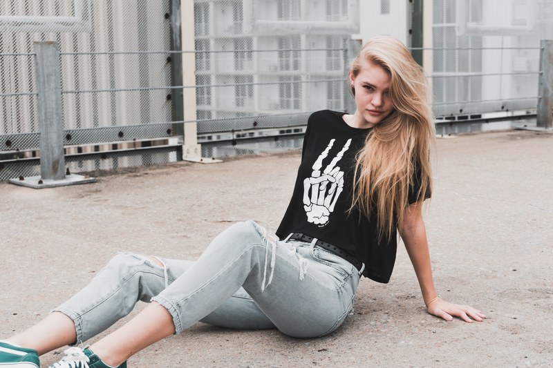 girl shirt female model and portrait 4k