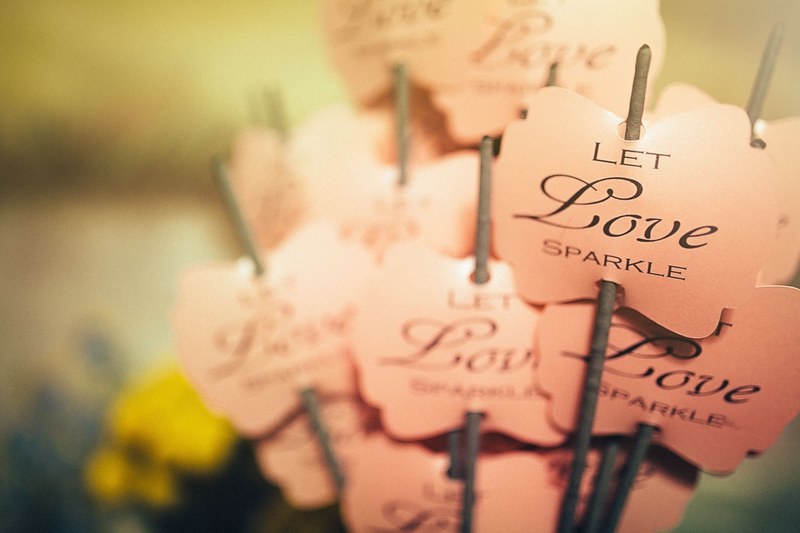 let love sparkle signs 4k