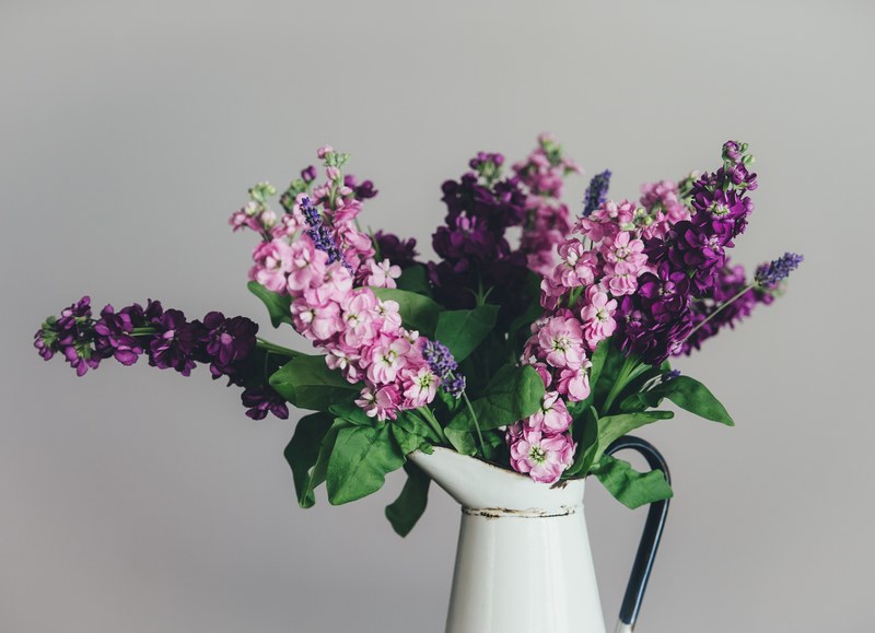 flower vase floral and bloom 4k