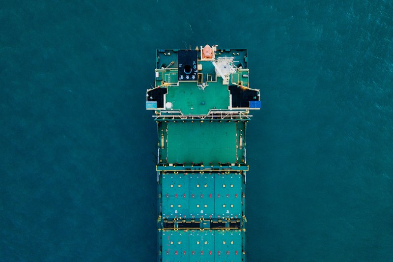 cargo ship ship cargo and sea 4k