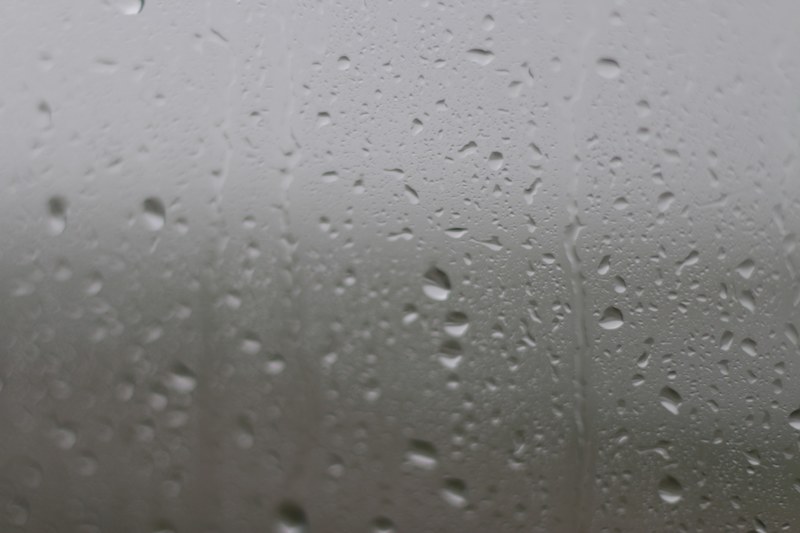 rainfall on a window, _raining on window 4k