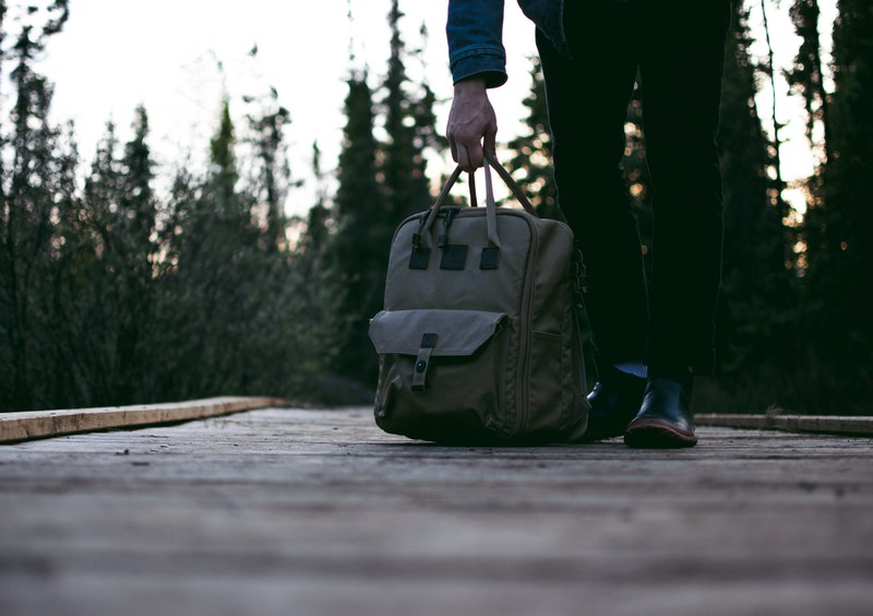backpack rucksack pick up and carry 4k