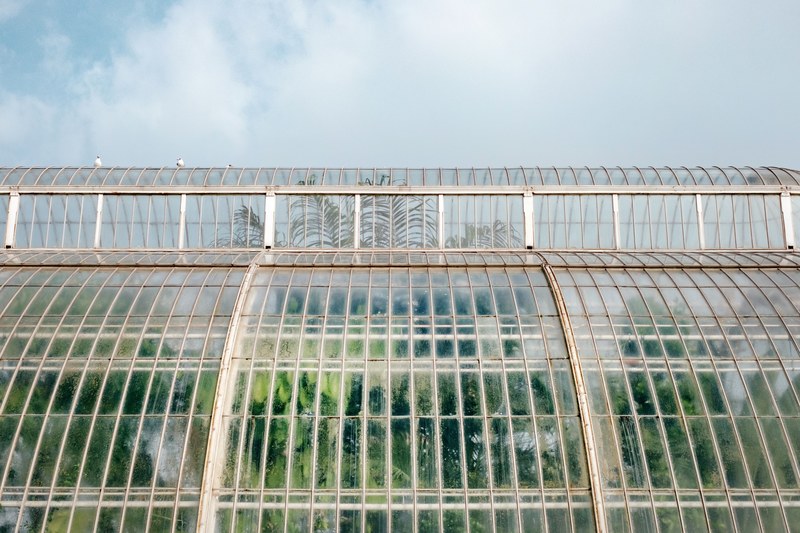 greenhouse architecture garden and kew garden 4k
