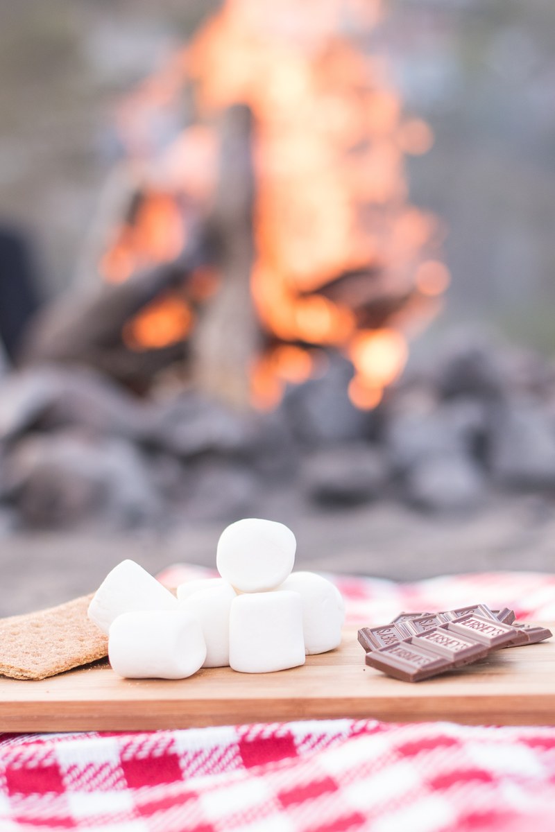 bonfire farewell to summer at the beach smores 4k