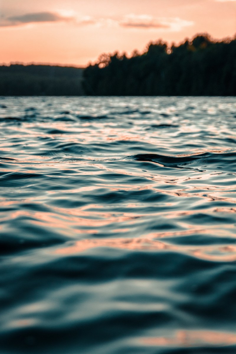 landscape water lake and sunrise hd, 4k