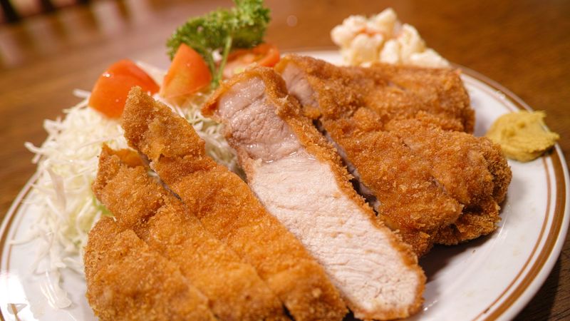 cutlets, breaded, dinner, 4k