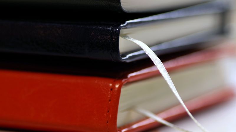 books, notebooks, bookmark, entries, 4k
