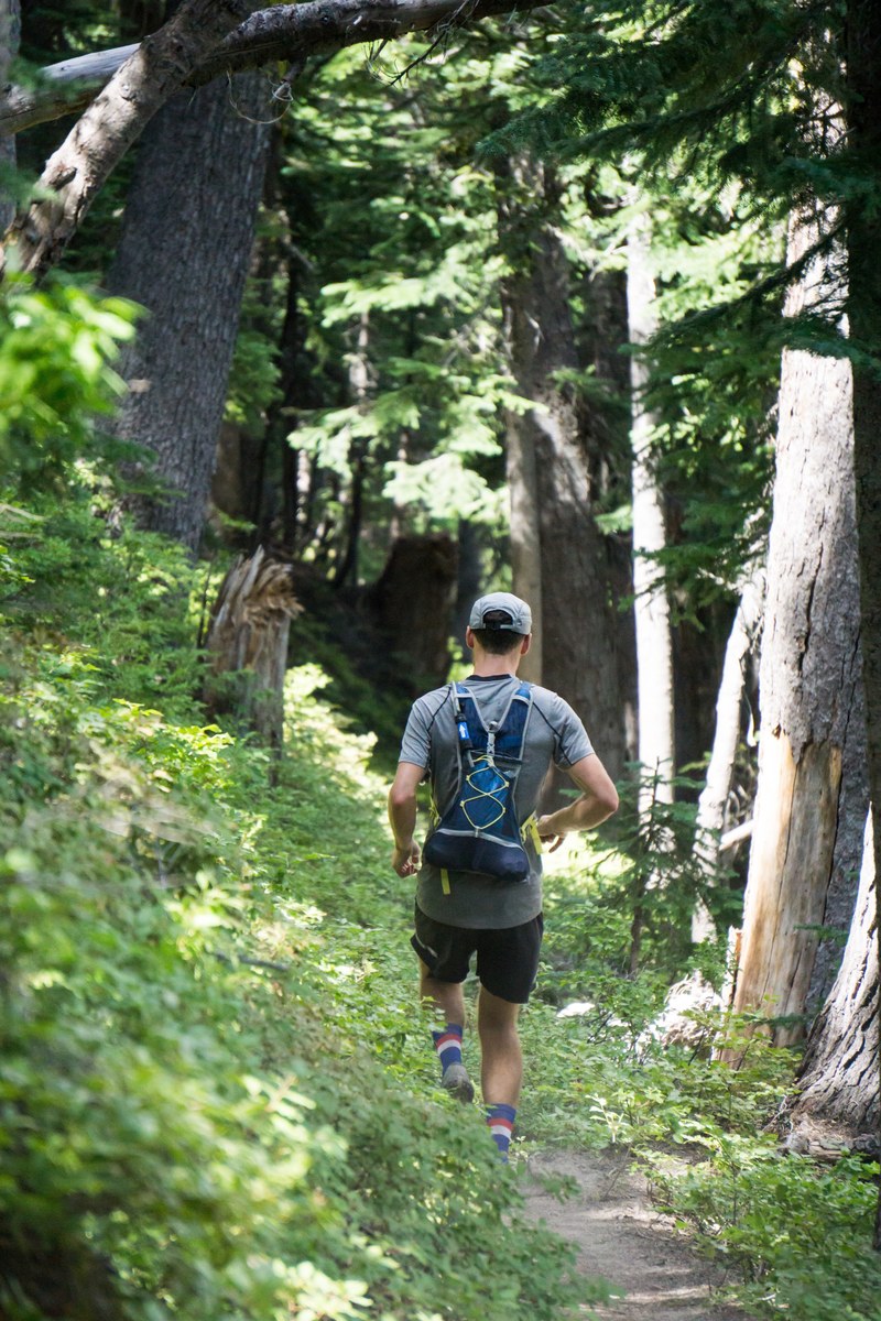 deep woods trail run 4k