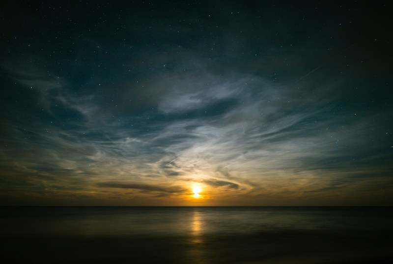 sky setting sun rising sun and sea 4k