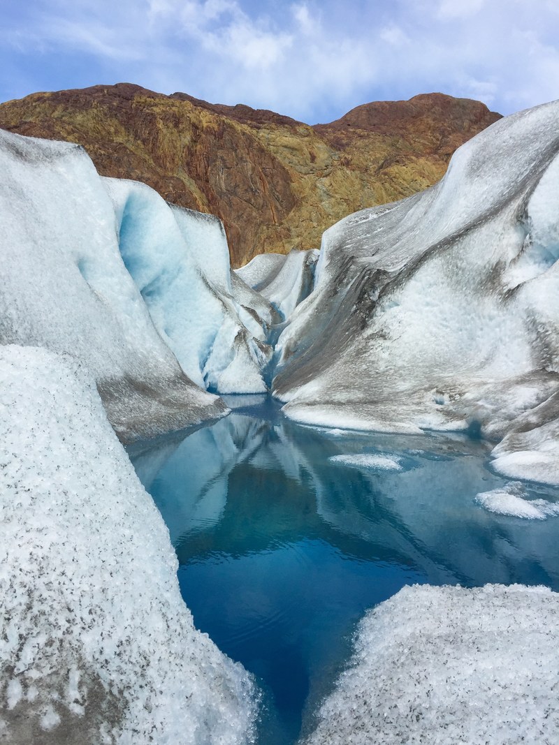 glacier ice nature and water hd, 4k
