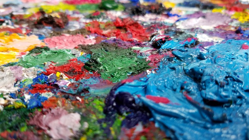 paint oil paint colour and color 4k