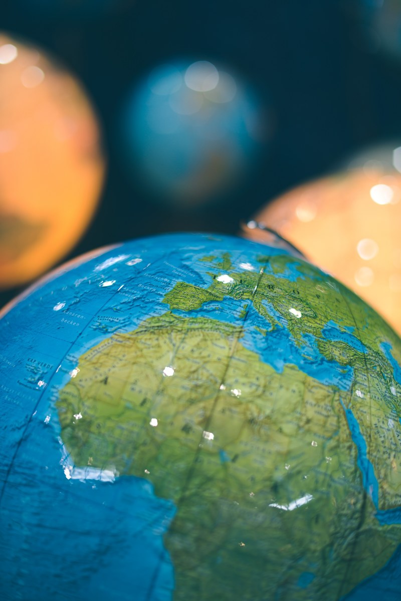 earth globe planets 4k
