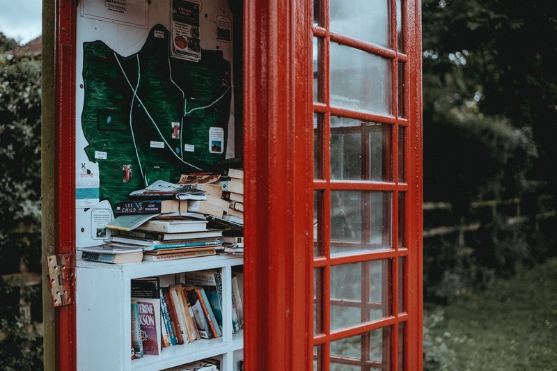 phone box library 4k