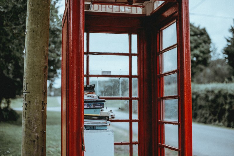 phone box library 4k