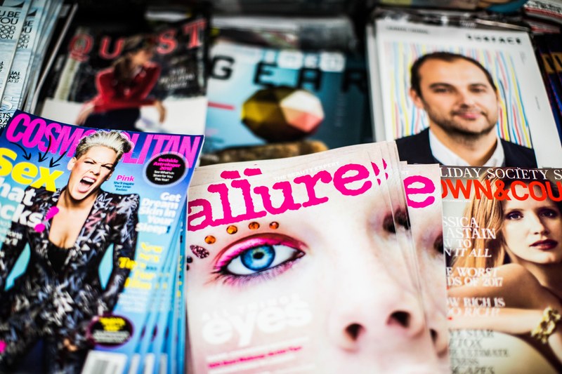 model stall paper and magazine shop 4k
