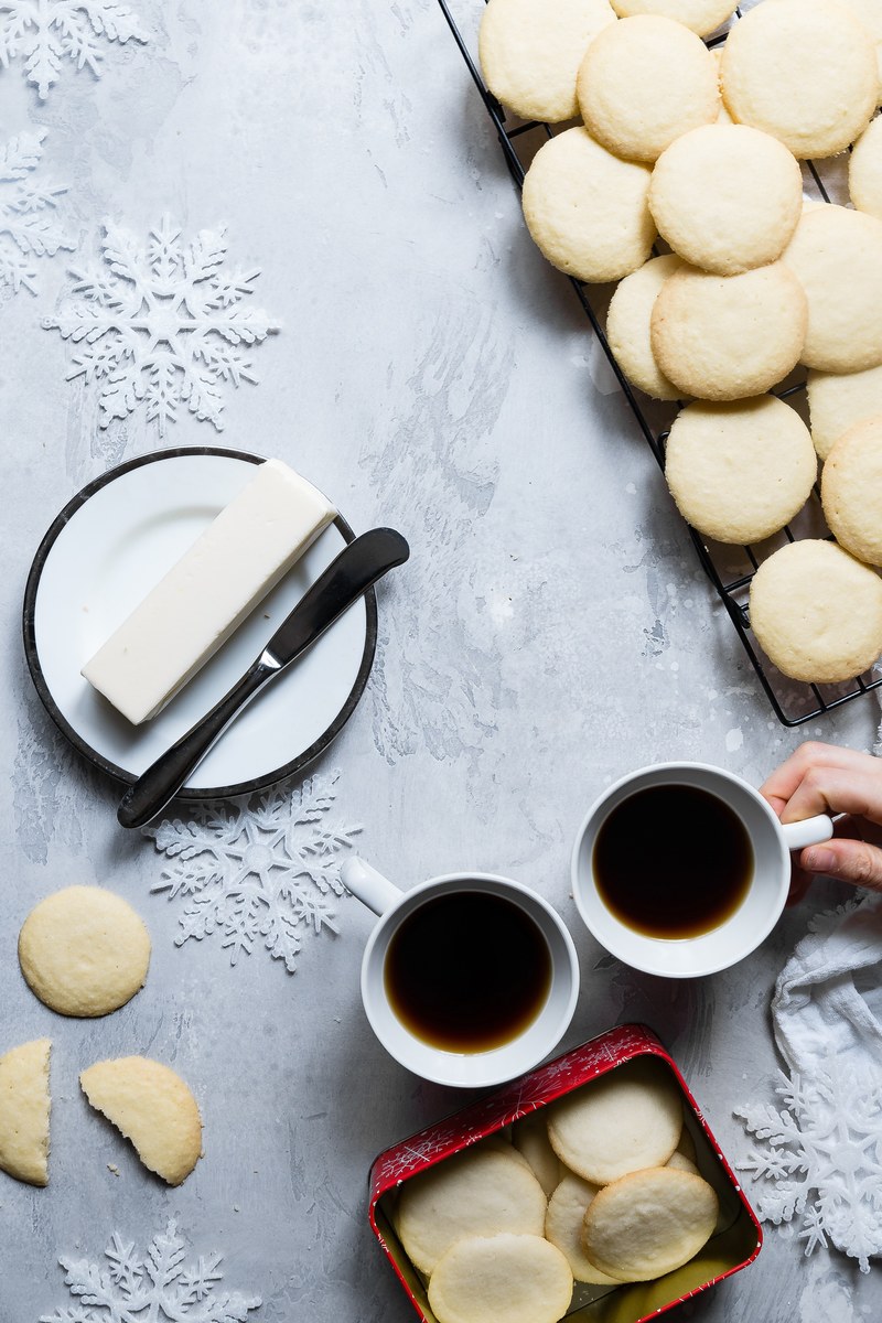 flatlay coffee knife and butter hd, 4k