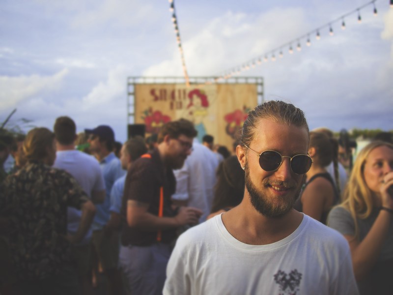 man beard festival and guy 4k