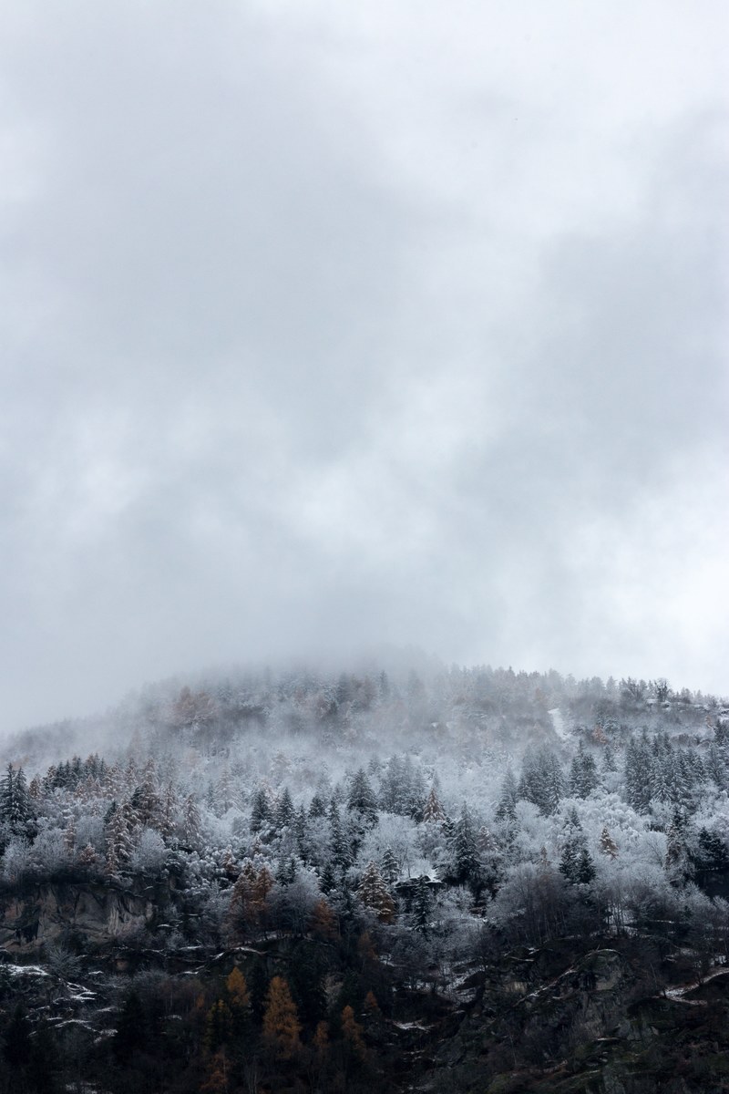 mountain sky mist and fog hd, 4k