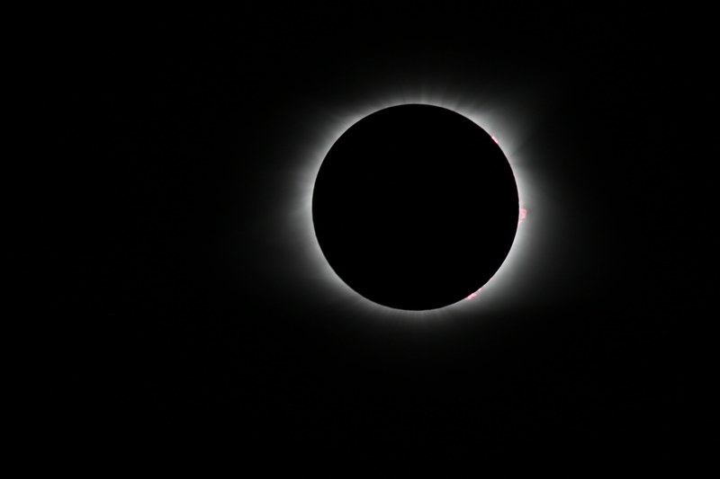 a lunar eclipse at night, _in totality 4k