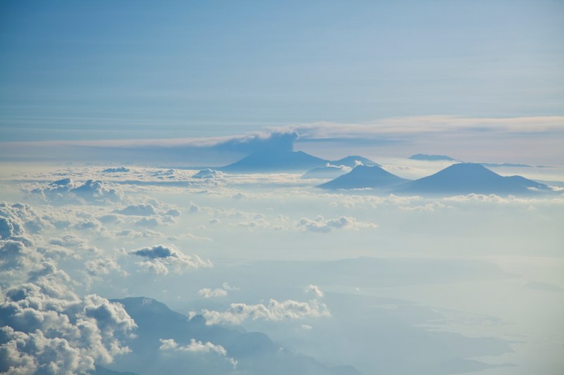cloud cloudscape sky and mountain 4k