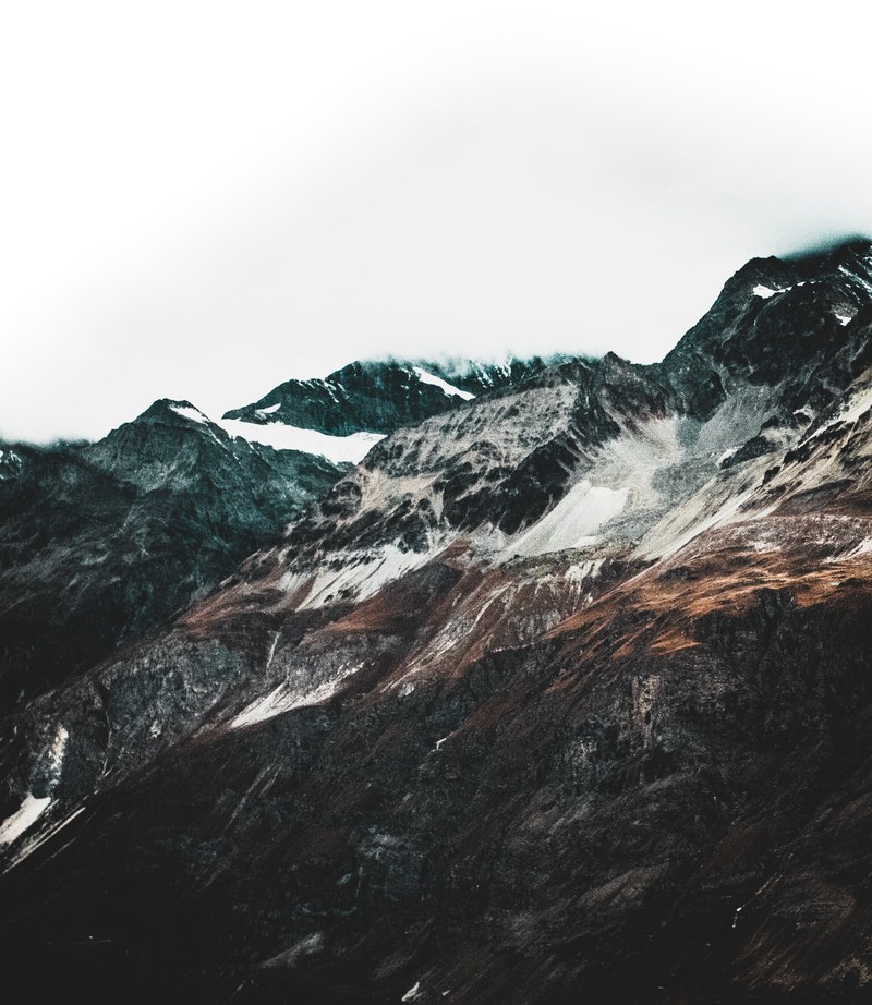 mountain rock snow and cliff hd, 4k