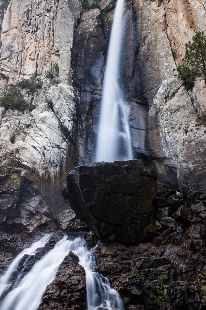 waterfall natural beauty river and mountain hd, 4k