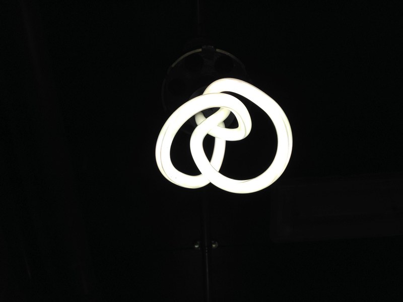 light coil light detail and abstract 4k