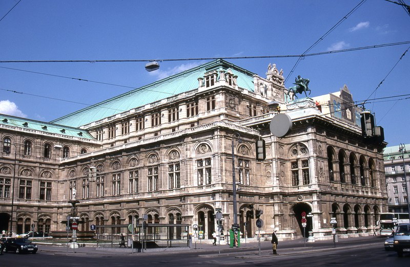 vienna opera house 4k