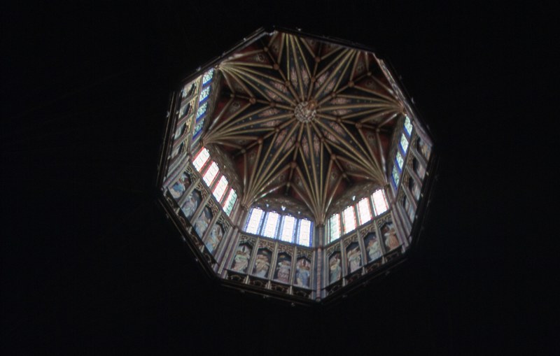 dome of ely cathedral 4k