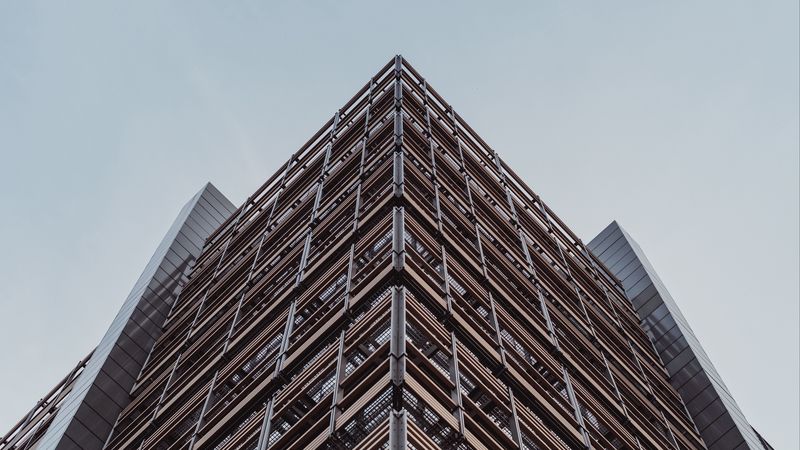 facade, building, architecture, structure, 4k