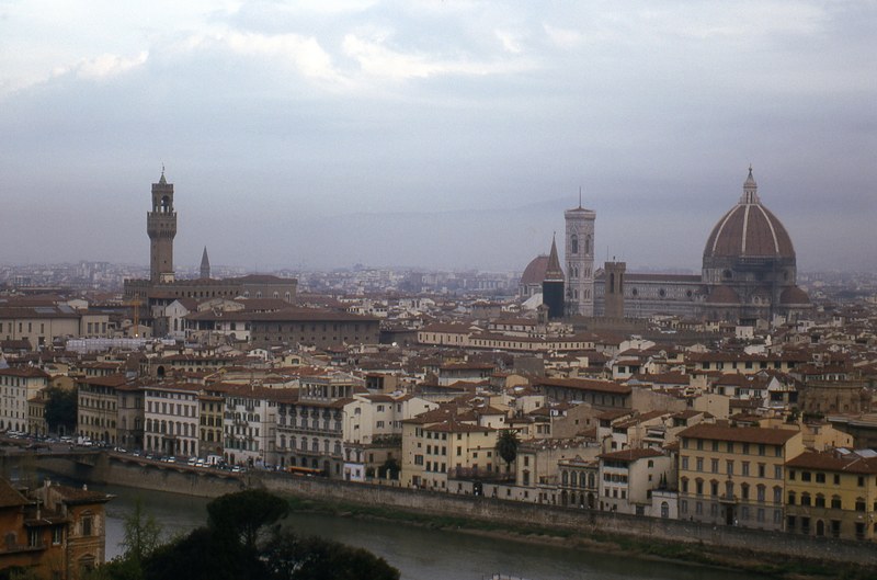 piazzale michelangelo view 4k