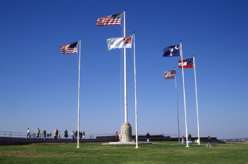 fort sumter charleston 4k