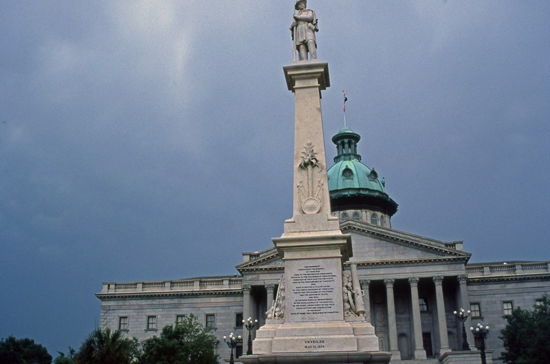 statehouse in columbia south carolina 4k