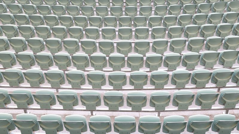 tribune, stadium, arena, 4k