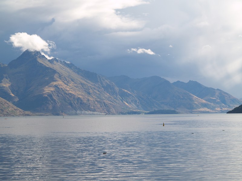 lake wakatipu queenstown new zealand 4k