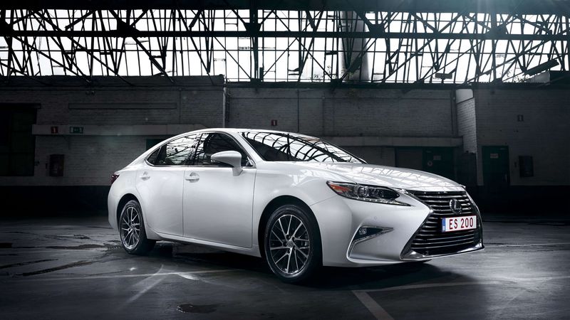 lexus, es 200, side view, 4k
