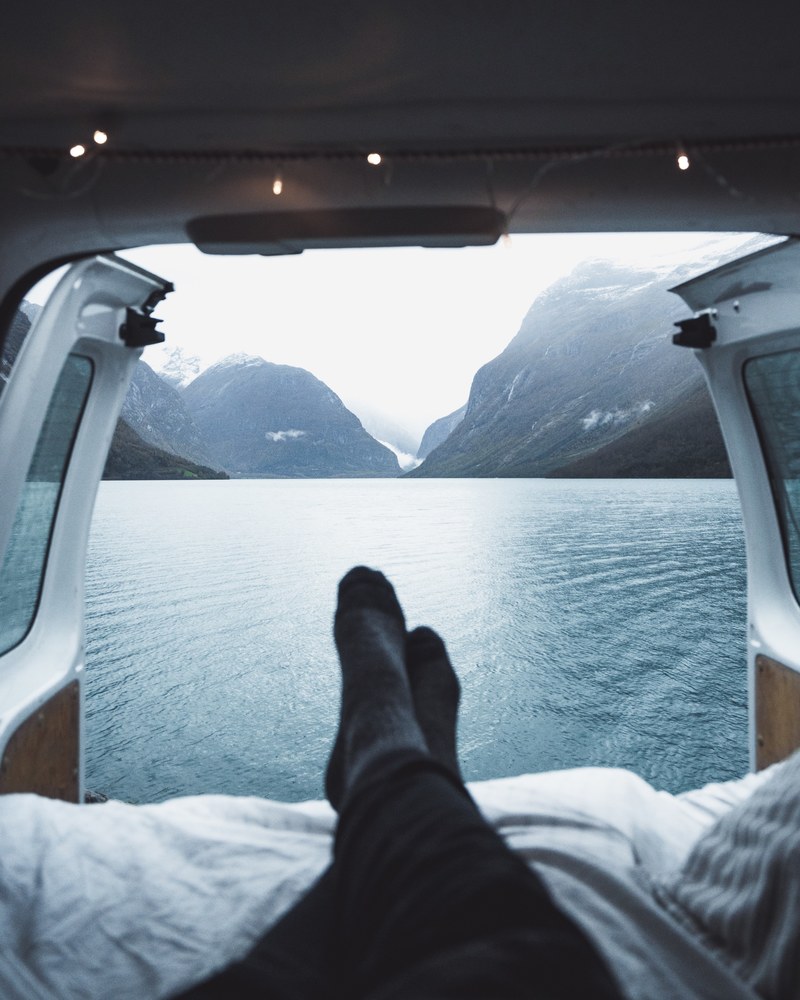 camping view 4k