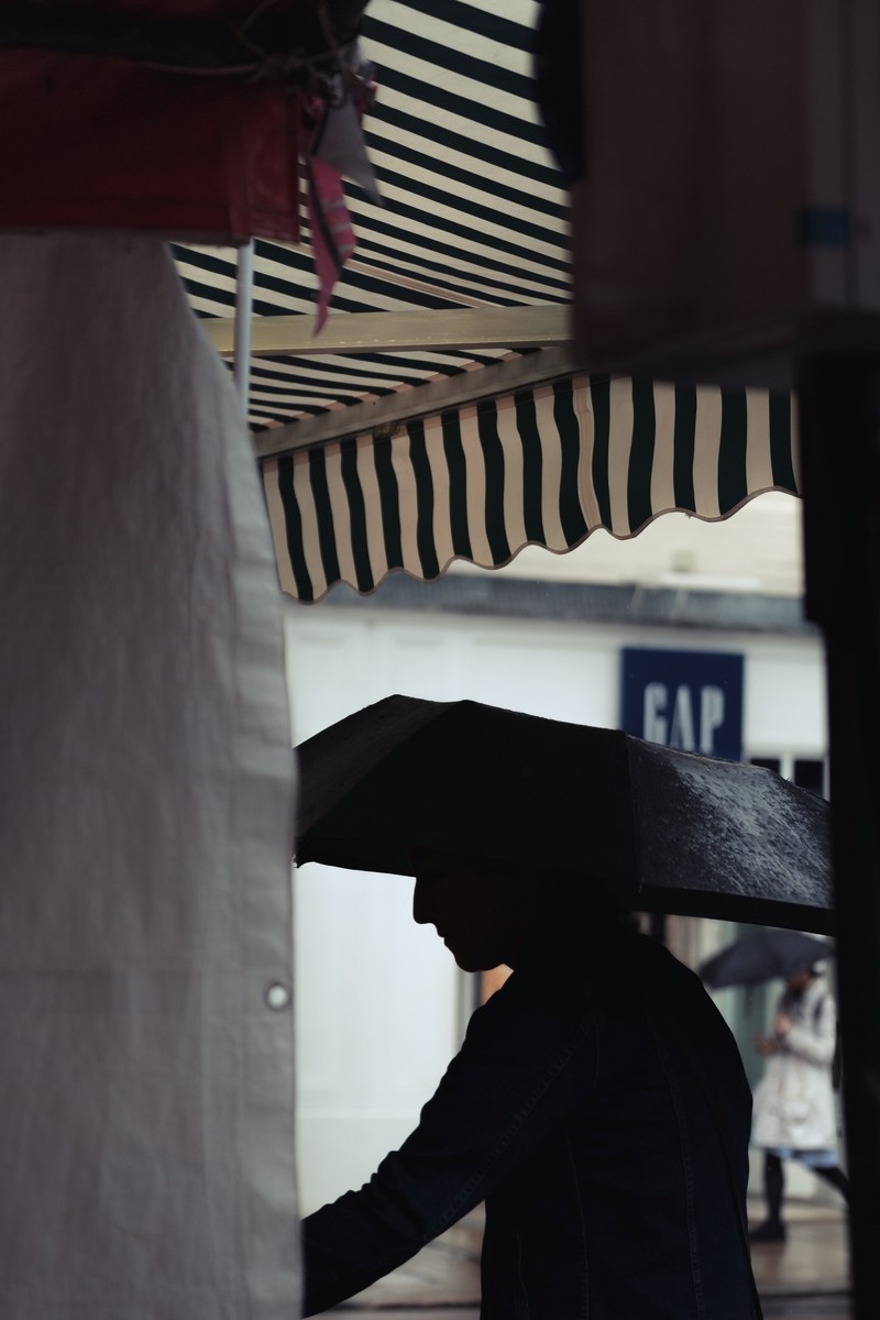 gap store shop and umbrella hd, 4k
