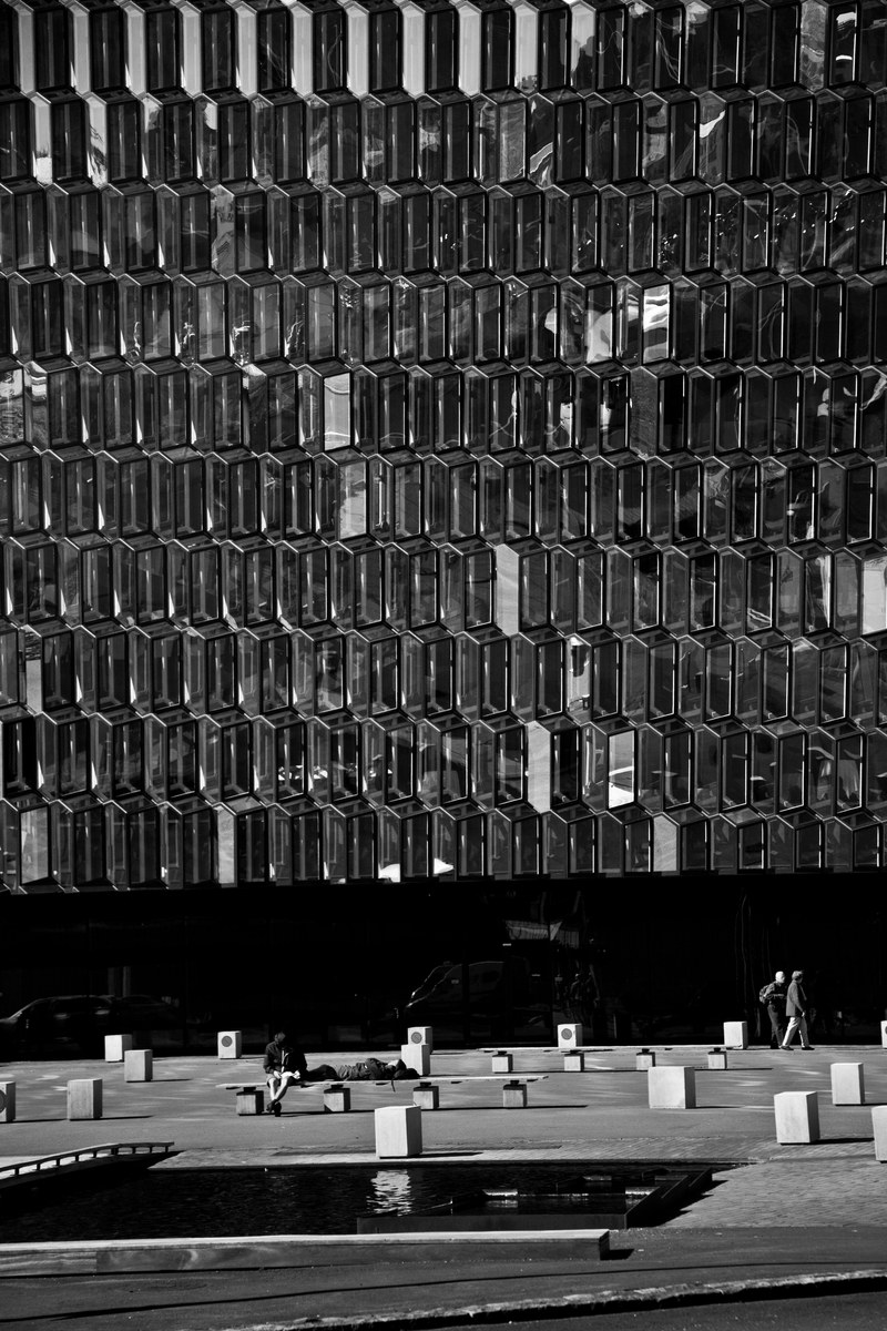 harpa concert hall reykjavik 4k