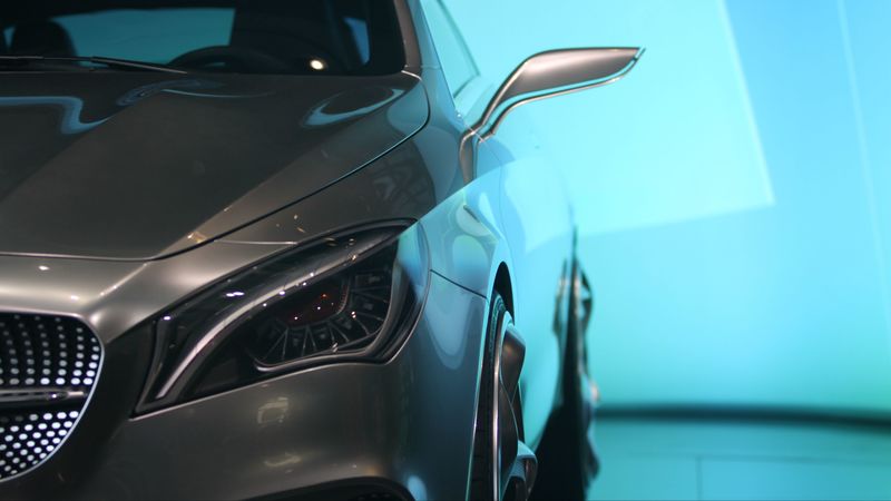 mercedes benz, car, front bumper, 4k