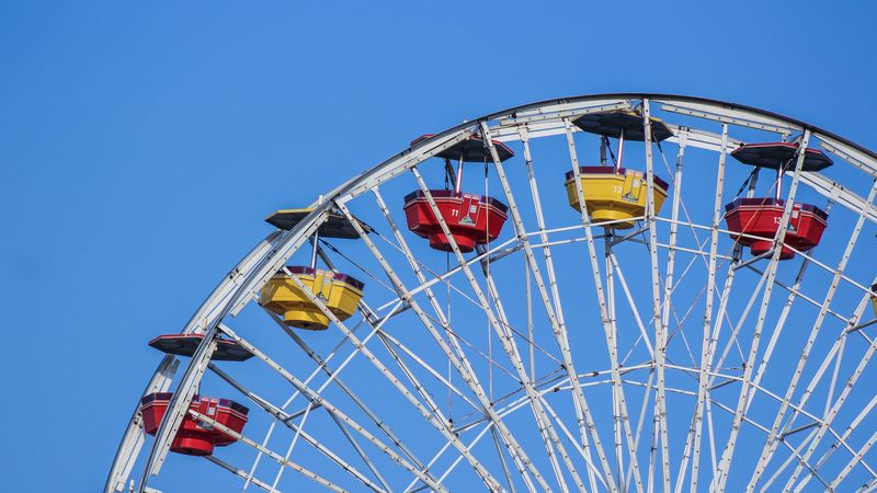 ferris wheel, amusement, entertainment, 4k