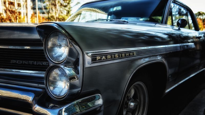 pontiac, parisienne, car, retro, 4k