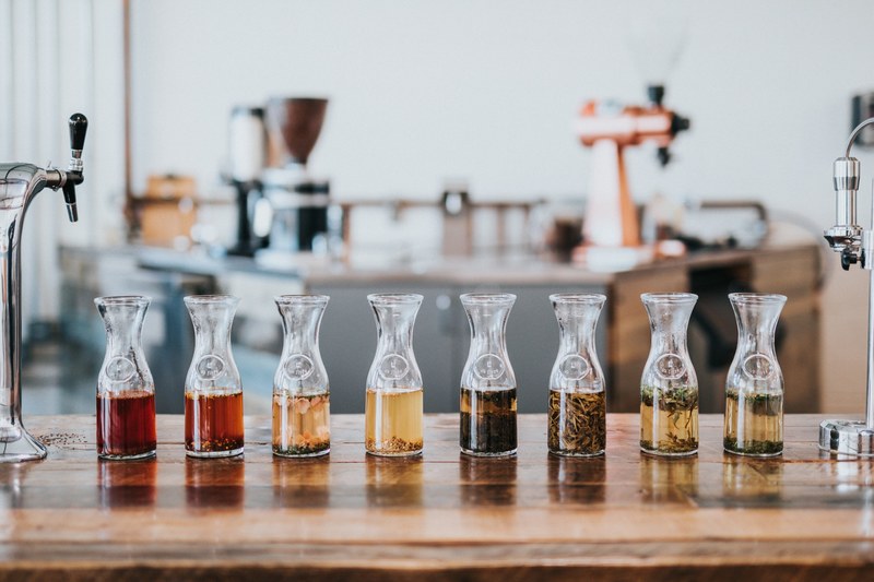 drink carafe tea and bar 4k