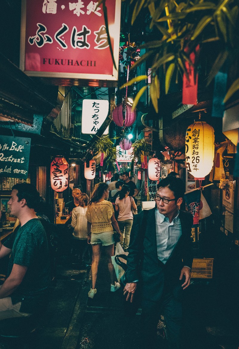 city chinatown signs and lantern hd, 4k