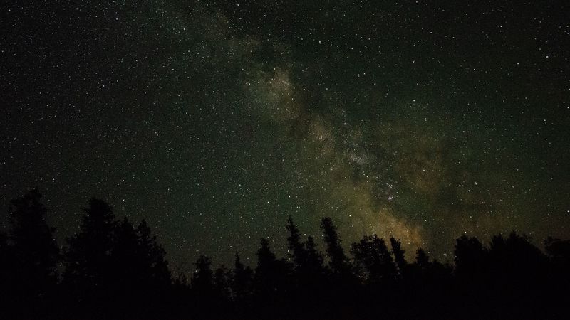 sky, stars, night, 4k