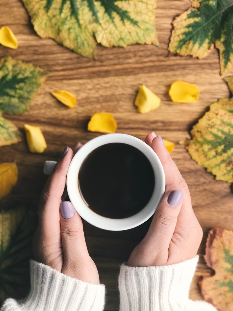cup coffee tea and hand hd, 4k